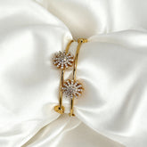 Radiant Sun Bloom Bangles