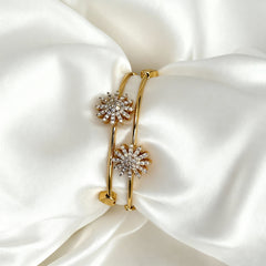 Radiant Sun Bloom Bangles