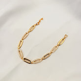 Luxe Oval Gold Bracelet
