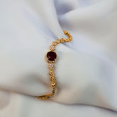 Elegant Ruby Bracelet