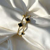 Black Clover Charm Bangles