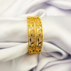 Floral Bloom Cutwork Bangles