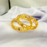 Floral Bloom Cutwork Bangles