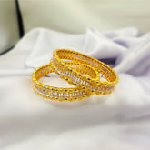 Greek Elegance Gold Bangles
