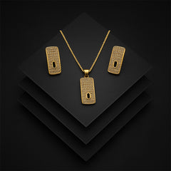 Elegant Gold Plated Jewelry Set