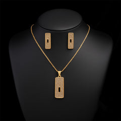 Elegant Gold Plated Jewelry Set