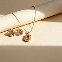 Blush Gem Elegance Set