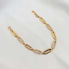 Luxe Oval Gold Bracelet