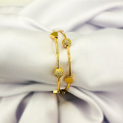 Sparkling Orbit Charm Bangles