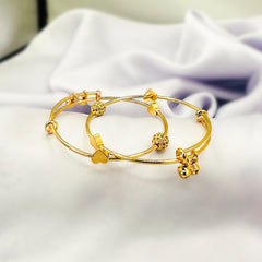Sparkling Orbit Charm Bangles
